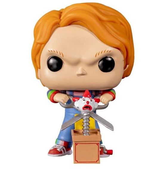 Funko Pop ! Movies Child'S Of Play 2 - (841) Chucky W/ Buddy Giant Scissors Exm