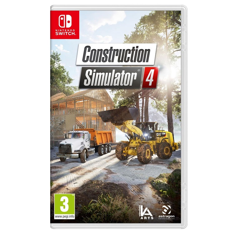 CONSTRUCTION SIMULATOR 4 NINTENDO SWITCH GIOCO ITALIANO MULTILINGUA NUOVO