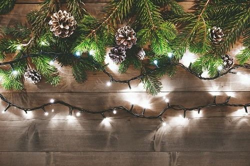 Serie Luci Albero Di Natale Minilucciole 180 Led Lampadine 10.5Mt Bianco Freddo