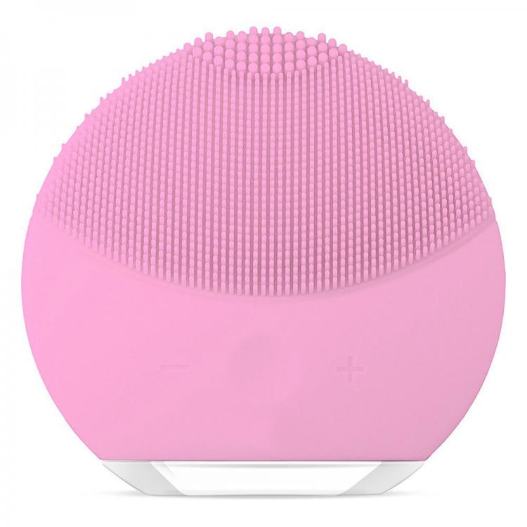 Spazzola Silicone Per Pulizia Cura Viso Pelle Massaggio Esfoliante Massaggiatore