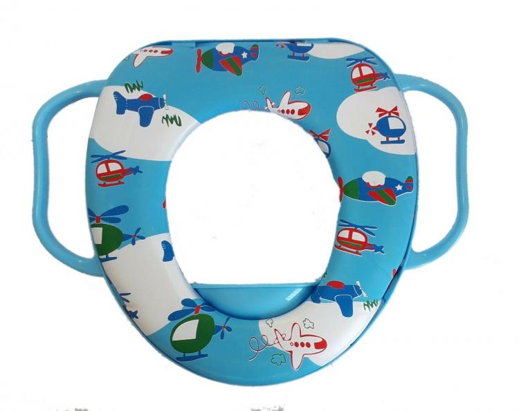 Riduttore Wc Water Per Bambini Sedile Morbido Copriwater Fantasie Varie 59783