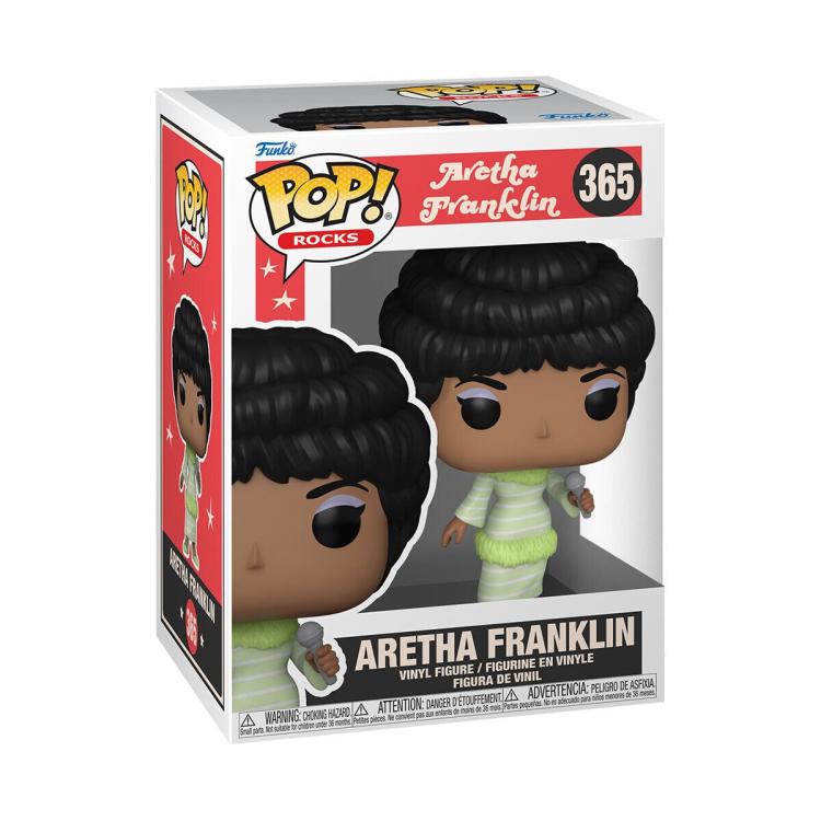 Funko Pop ! Rocks - (365) Aretha Franklin Figure Vinyl 9Cm The Queen Of Soul