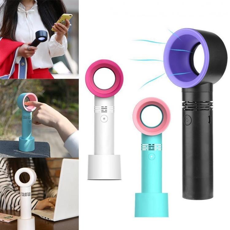 Mini Ventilatore Portatile Usb Ricaricabile Senza Pale Ventole Ufficio Casa Auto