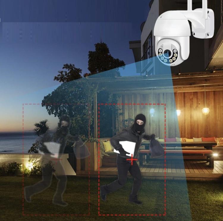 Kit Videosorveglianza Wireless Nvr 4 Canali 4 Telecamere Ptz Motorizzate Wi-Fi