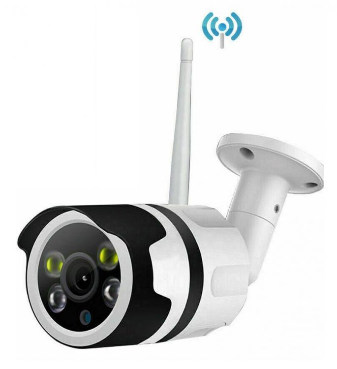 Telecamera Ip Da Esterno/Interno Wifi Cloud Sd Card Visione Notturna A Colori