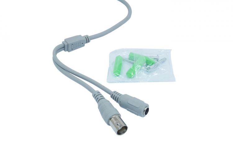 Telecamera Ahd Infrarossi 36 Led 3,6Mm Esterno Interno 2Mp Ccd Videosorveglianza