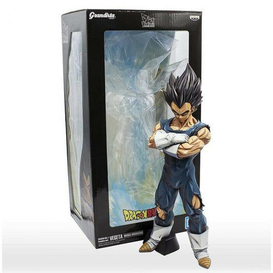 BANPRESTO GRANDISTA DRAGON BALL Z NERO VEGETA 28cm MANGA DIMENSIONS PVC STATUA