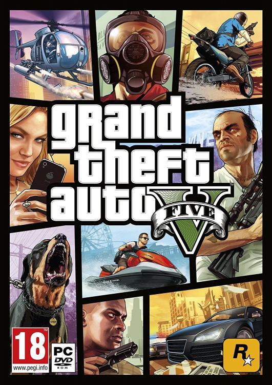 Videogioco Gta 5 Pc Dvd Italiano Grand Theft Auto Cd Disco Rom Eu Gta V Nuovo