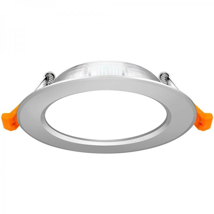 10x FARETTO INCASSO LED 5W 3in1 LUCE BIANCA FREDDA NATURALE CALDA SOFFITTO MOLLA