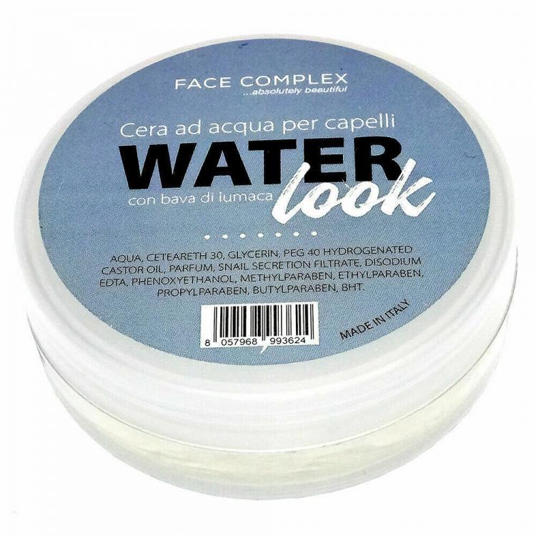 CERA AD ACQUA PER CAPELLI FACE COMPLEX WATER LOOK GRIGIO LUCIDA COCCO