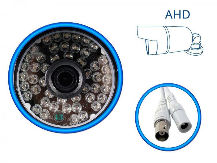Telecamera Ahd Bullet Infrarossi 48Led 3,6Mm Esterno 4Mp 1080P Videosorveglianza