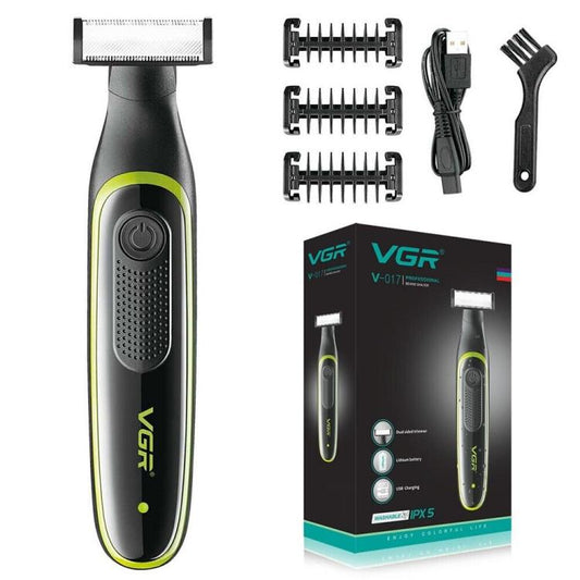 Vgr V-017 Rifinitore Regolatore Rasoio Barba Elettrico Precisione Ricaricabile