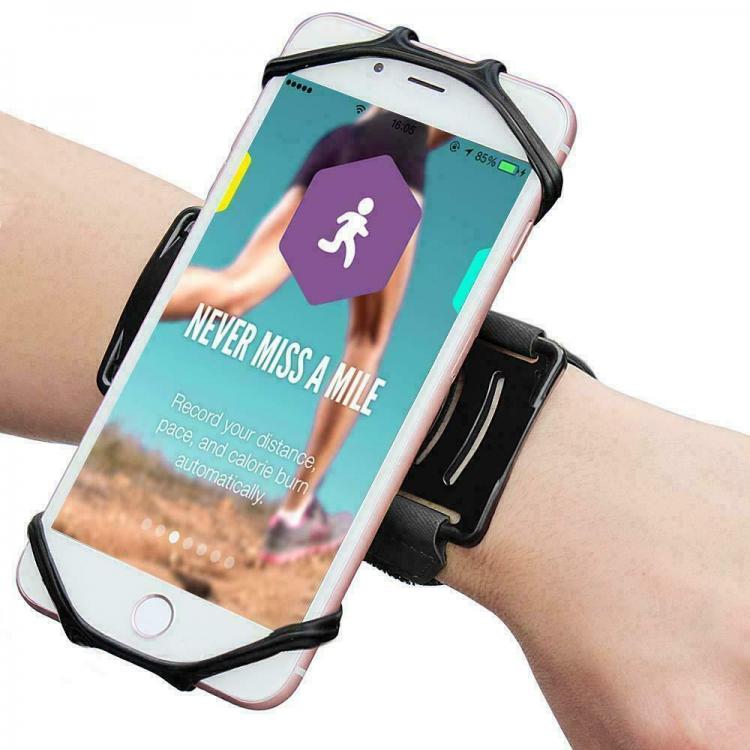 Supporto Cellulare Smartphone Da Polso Fascia Sport Rotante 360° Linq Hd-3609