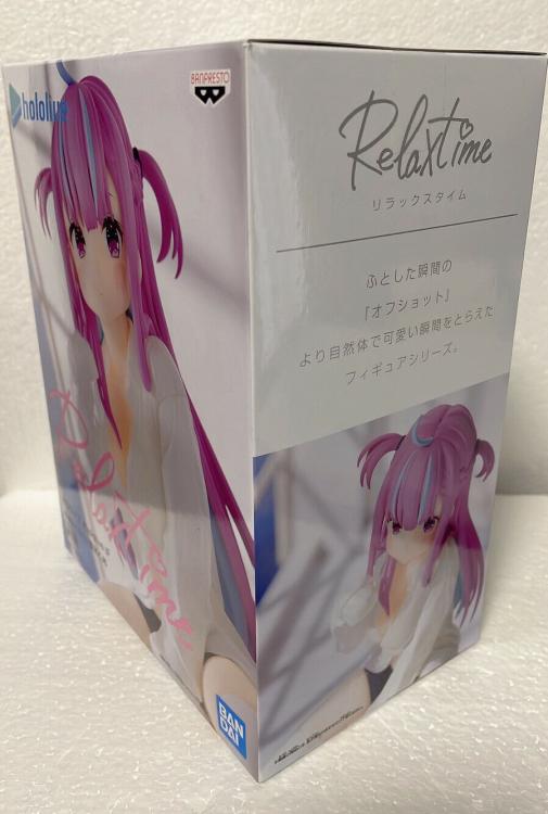 BANPRESTO HOLOLIVE ACQUA MINATO 17cm FIGURE - PRODUCTIONS RELAX TIME BANDAI PVC