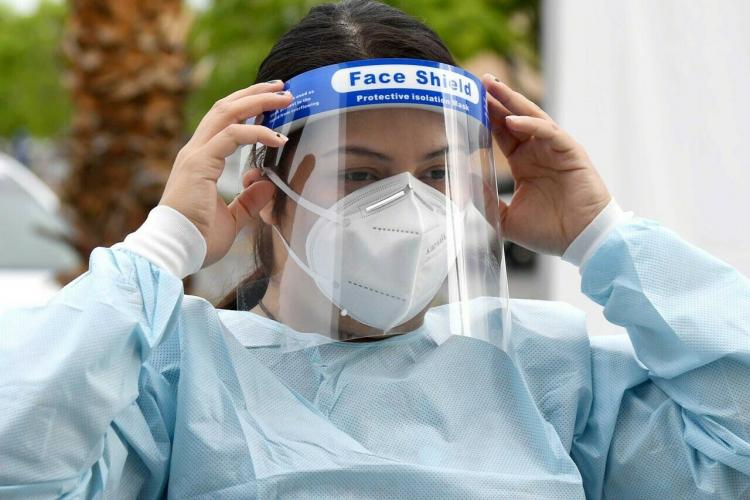 2pz - VISIERA PROTETTIVA TRASPARENTE INTEGRALE VISO PROTEZIONE PARASCHIZZI TESTA