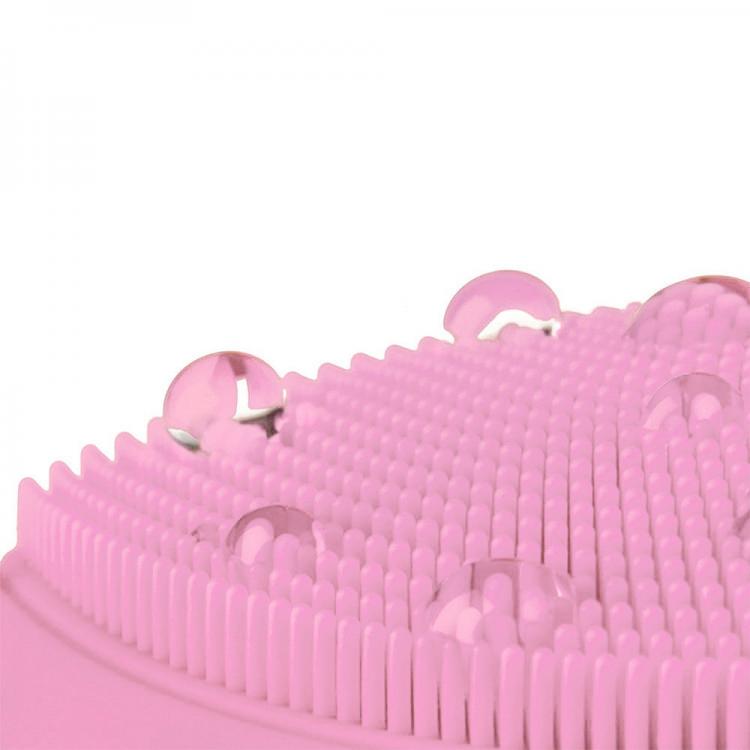 Spazzola Silicone Per Pulizia Cura Viso Pelle Massaggio Esfoliante Massaggiatore
