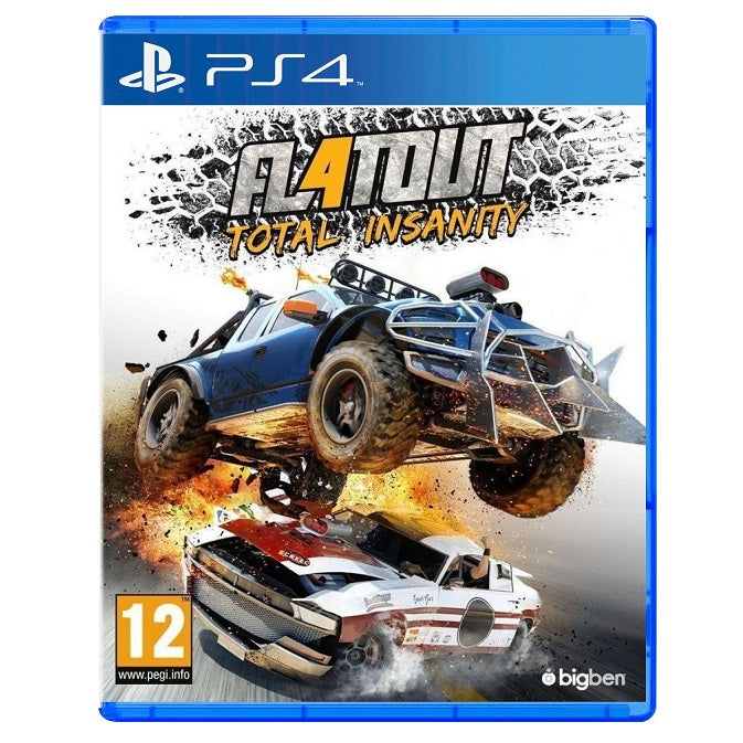 Flatout 4 - Total Insanity Ps4 Gioco Eu Italiano Playstation 4 Destruction Derby