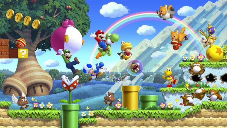 New Super Mario Bros U Deluxe Nintendo Switch Gioco Italiano Multilingua Nuovo