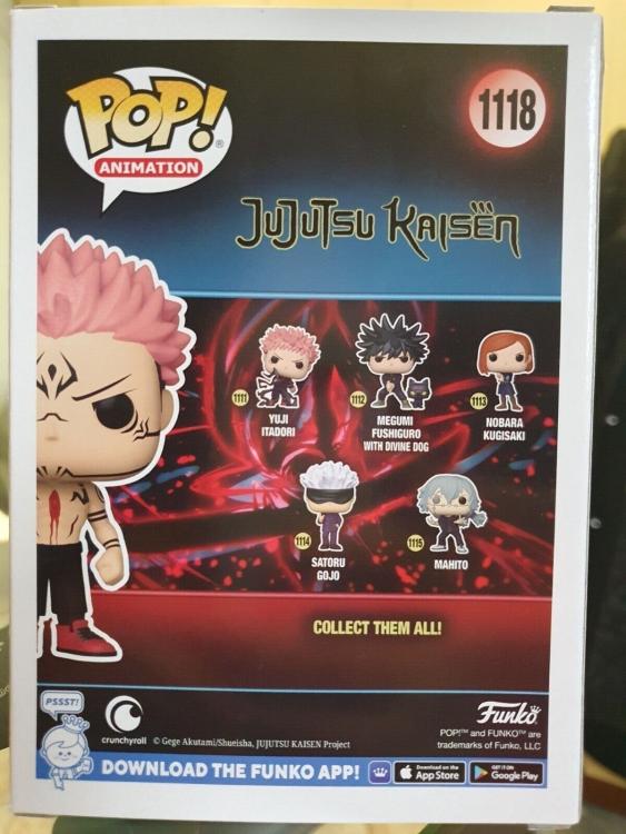 Funko Pop ! Animation Jujutsu Kaisen - Ryomen Sukuna (1118) Special Edition Exm