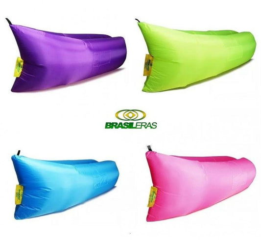 Softair Brasileras Lettino Gonfiabile Mare Sacco Letto Ad Aria Sdraio Materasso