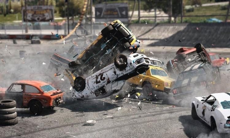 Flatout 4 - Total Insanity Ps4 Gioco Eu Italiano Playstation 4 Destruction Derby