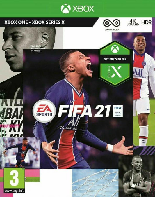 Fifa 21 Xbox One Gioco Italiano X Box Series X Videogioco Pal Nuovo Sigillato
