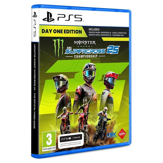 Monster Energy Supercross 25 Day One Edition Ps5 Gioco Eu Ita Playstation 5
