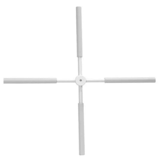 Bastone Correttore Posturale Yoga Stick Attrezzo Postura Colonna Fascia Schiena Grigio