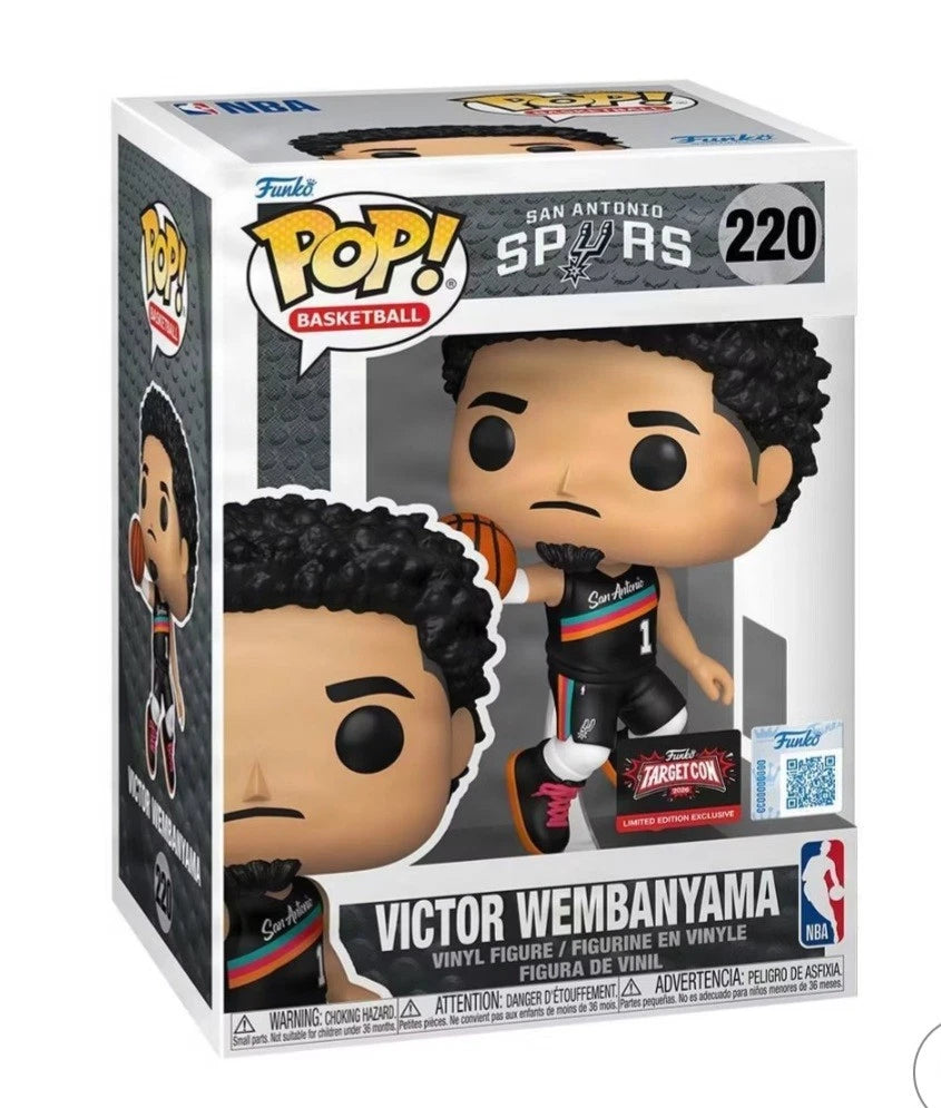 Funko Pop ! NBA San Antonio Spurs - (220) Victor Wembanyama (Dunking) Special