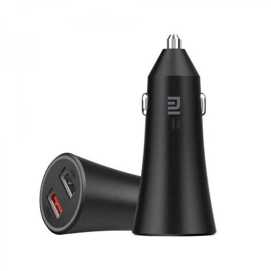 Xiaomi Mi 37W Dual-Port Carcharger Caricabatterie Usb Auto Accendisigari 12V-24V