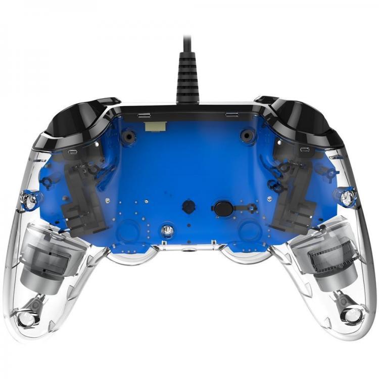 CONTROLLER NACON WIRED PS4 LUMINOSO COMPACT LIGHT EDITION LED BLUE PAD NUOVO