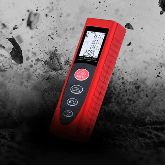 Metro Laser Max 80M Misuratore Distanza Digitale Professionale Con Display Lcd