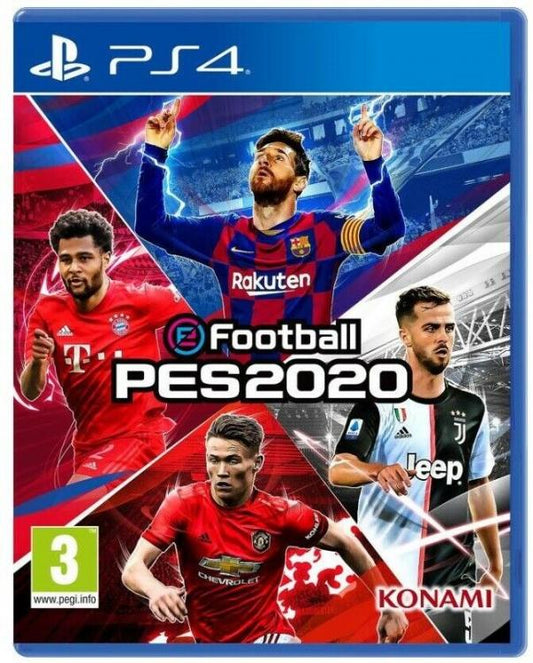 Efootball Pes 2020 Ps4 Italiano Play Station 4 Gioco Pro Evolution Soccer 2020