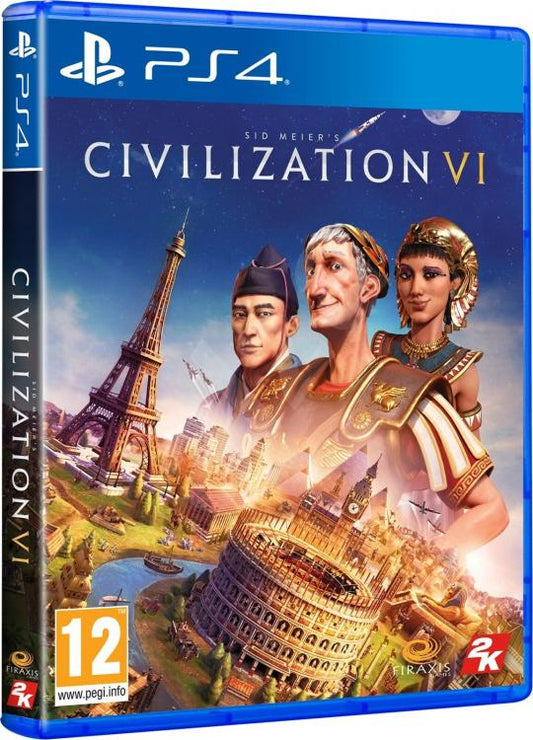 CIVILIZATION VI 6 PS4 GIOCO PLAYSTATION 4 ITALIANO VIDEOGIOCO COOP EU NUOVO