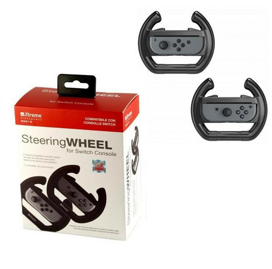 Joy-Con Coppia Volanti Nintendo Switch Xtreme Controller Auto Mario Kart 8 Nuovi