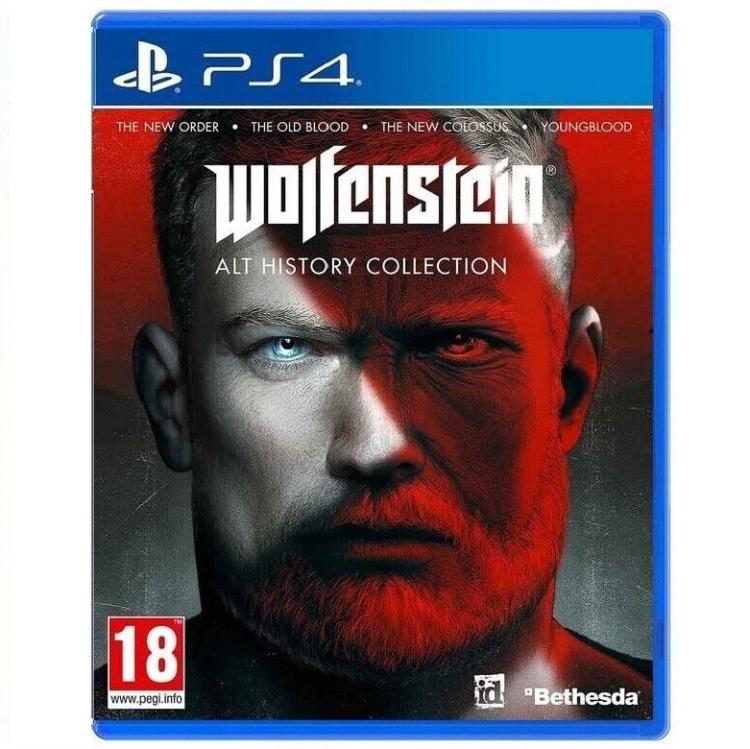 Wolfenstein Alt History Collection Ps4 Gioco Playstation 4 Collezione Completa