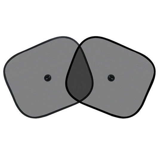 COPPIA TENDINA PARASOLE DA AUTO VENTOSA TENDA PROTEZIONE UV POSTERIORE ANTERIORE