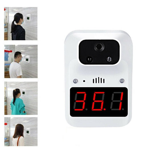 Termoscanner Automatico Infrarossi Da Parete Termometro Laser A Muro Italiano