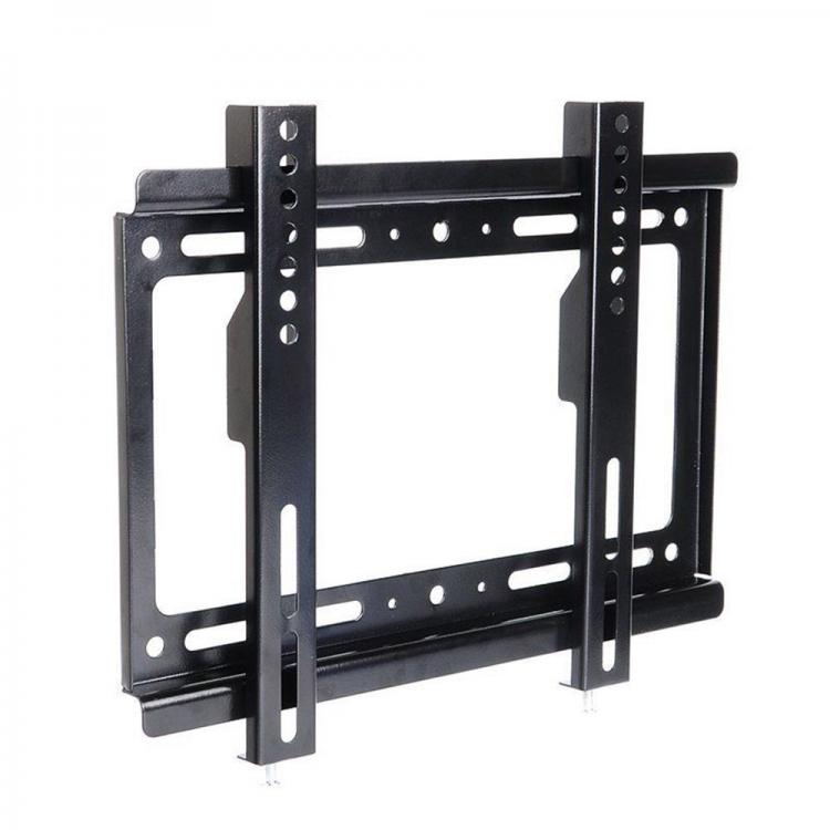 Staffa Supporto Parete Fissa Per Tv Led Monitor 14-18-21-24-28-32-40-42" Pollici