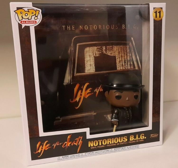 Funko Pop! Albums Life After Death 11 - Notorious Big Rapper Pop Biggie B.I.G.