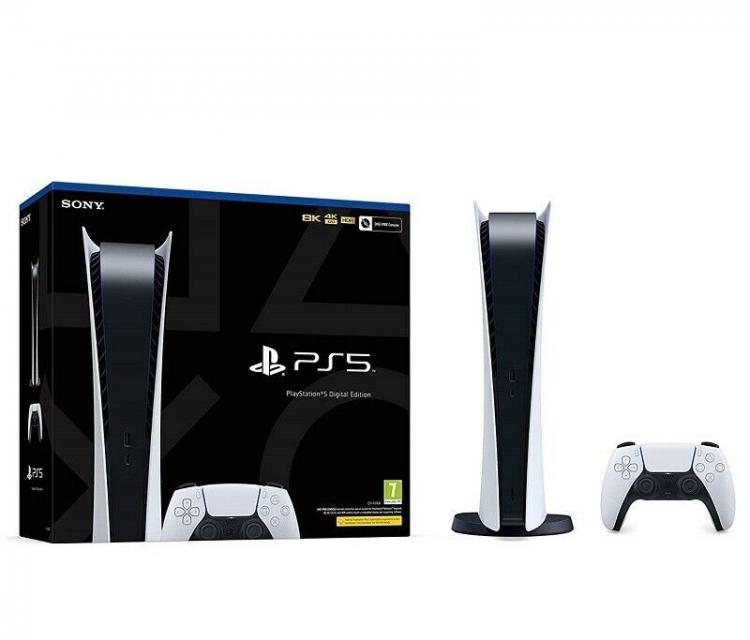 Sony Console Playstation 5 825Gb Ver. Digitale Ps5 Hdr Ssd Garanzia Italia Nuovo