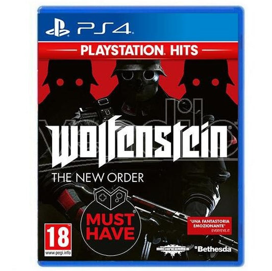 Wolfenstein The New Order Ps4 Gioco Playstation 4 Italiano Pal Ita Sigillato