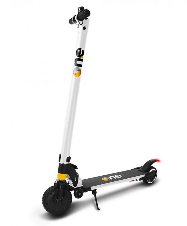 The One - Spillo Monopattino Scooter Elettrico 250W Pieghevole Bluetooth Bianco