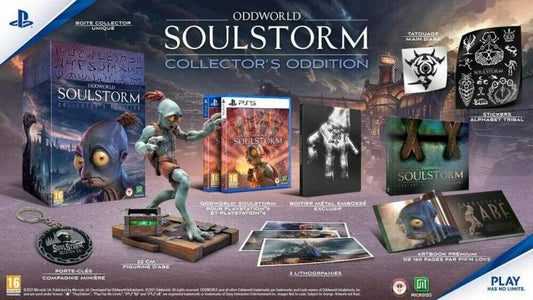 Oddworld Ps5 Soulstorm Collector Edition Playstation 5 Limited Italiano Eu Nuovo