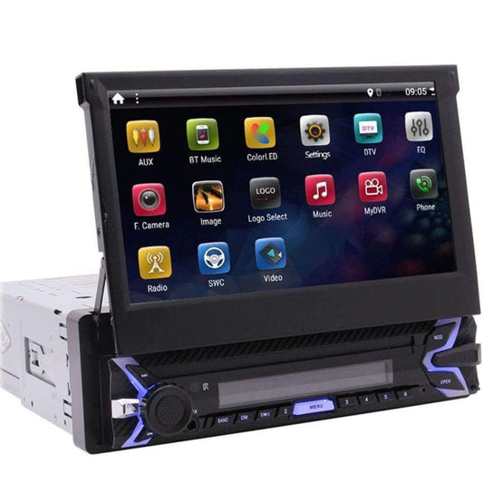 Stereo Android Schermo A Scomparsa 1 Din Gps Wifi Usb Mirror Autoradio Bluetooth