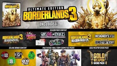 Borderlands 3 Ultimate Edition Ps5 Videogioco Eu Italiano Gioco + Dlc Nuovo