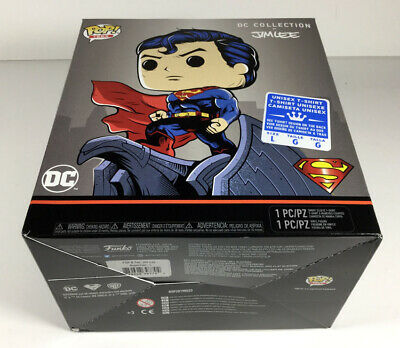 Funko Pop Dc Collection By Jim Lee Superman 278 + T Shirt M Special Edition Hero