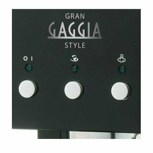 Macchina Da Caffè Gaggia Grangaggia Ri8423/12 Caffe Macinato Nera Borbone Nuova