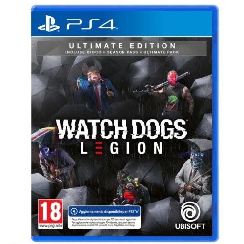 Watch Dogs Legion Ultimate Edition Ps4 Videogioco Playstation 4 Italiano Ps5