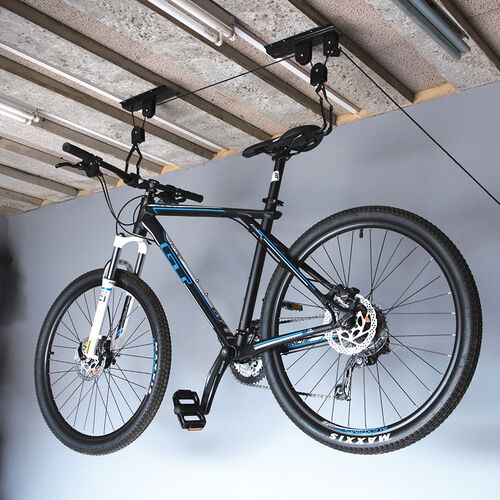 Supporto Appendi Bici Staffa Bicicletta Soffitto Garage Carrucola Gancio Xc-2624